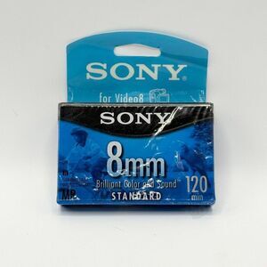 Sony 8mm Video Tape for Video8 New in Package - 120 Minutes